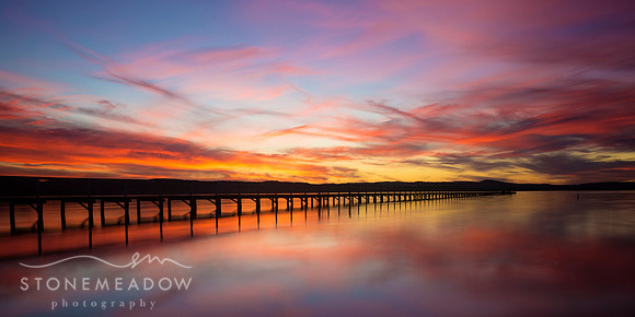 long jetty sunset
