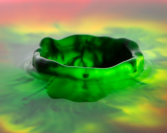 thai dye splash